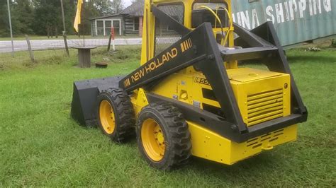 new holland l555 skid steer hydraulic fluid|new holland l555 specifications.